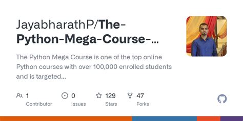 python mega course build 10 real world applications|GitHub .
